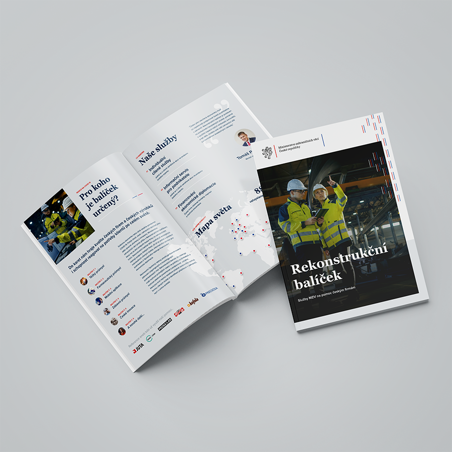 Kreativní grafika Ministerstvo Zahraničí